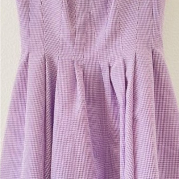 Wendy Harrison Pink Label Purple Fit and Flare Dress Sz S - Picture 3 of 9